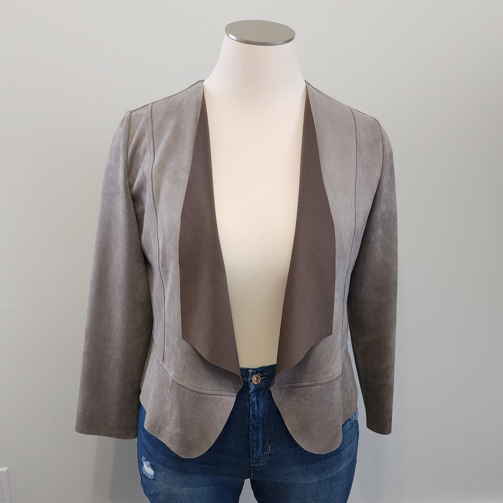 Chico's Faux Suede Jacket